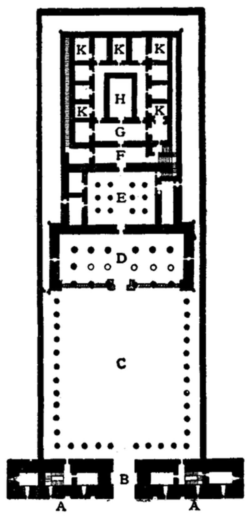 Edfu-temple-Plan