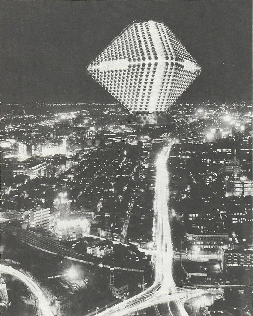 Dwelling City, Photomontage, 1964