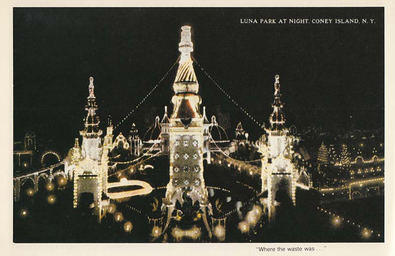 3. “Luna Park at night, Coney Island, N.Y.” From Rem Koolhaas, Delirious New York (London and New York, 1978)