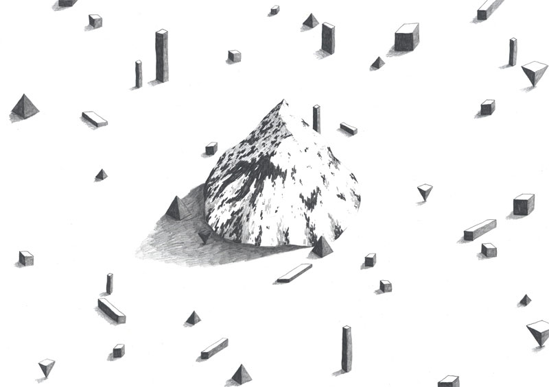 jamie mills mountain illustration