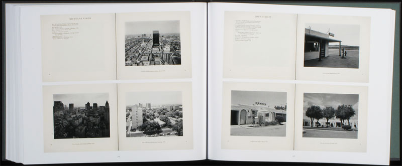 The New Topographics catalogue, internal spreads