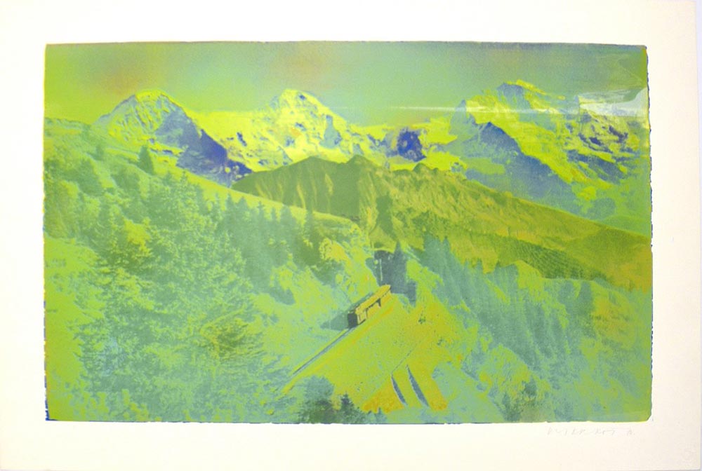 Berner Oberland 1970 102 x 73 cm