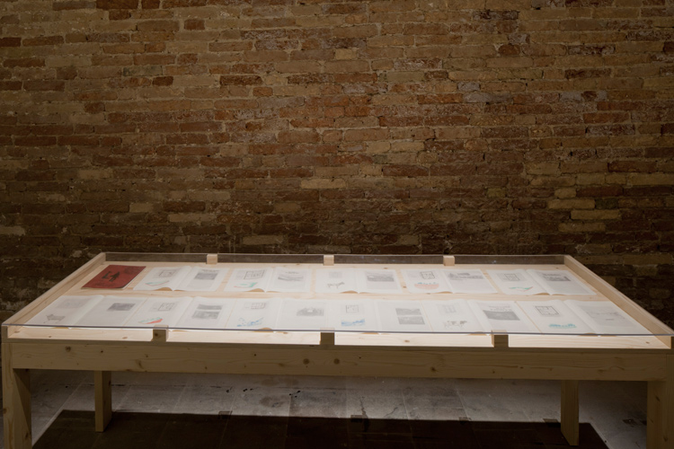 Selmani "1000 Villages" installation at 2015 Venice Biennale "All the World's Futures"