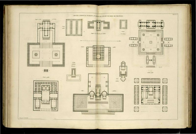 J.N.L.Durand’s “Divers Édifices publics, d’après le Champ de Mars… – SOCKS