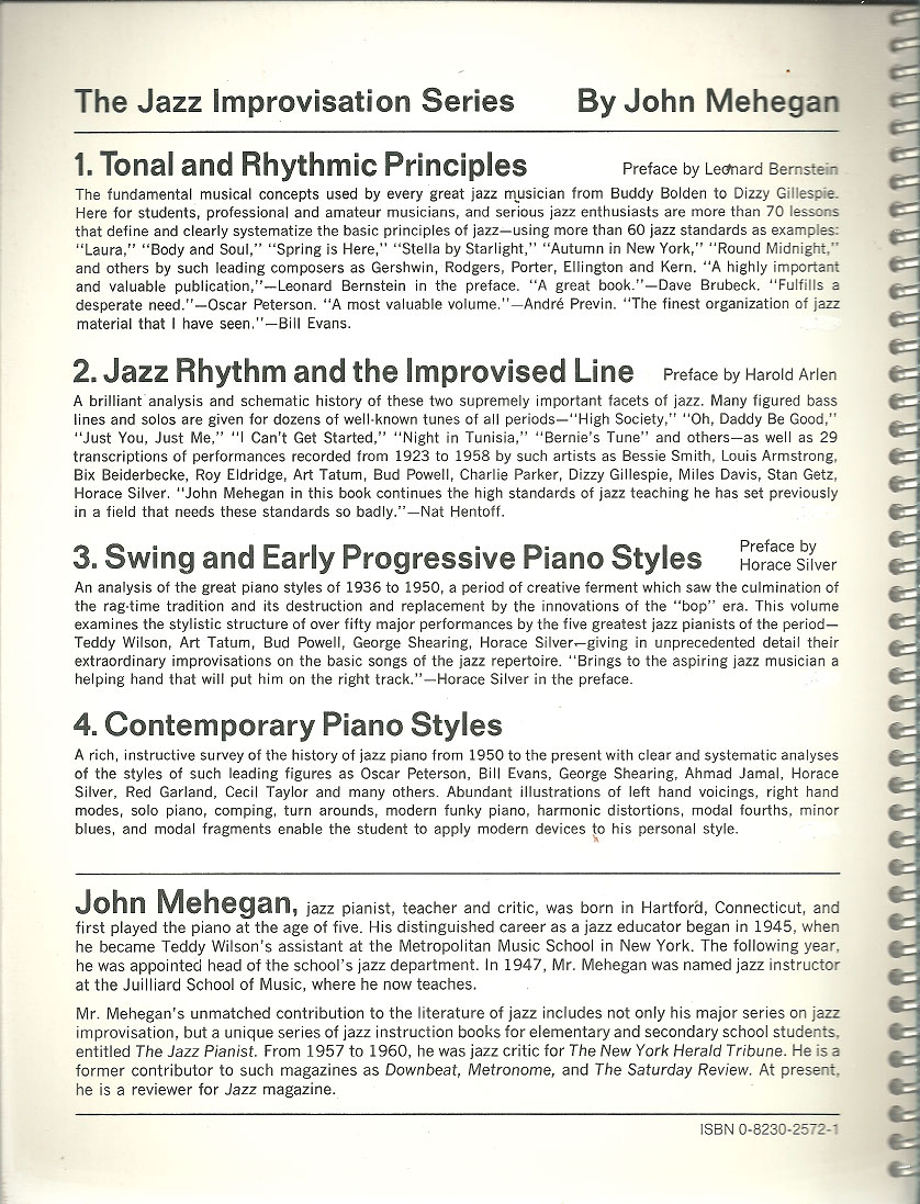 john mehegan jazz improvisation 4 pdf