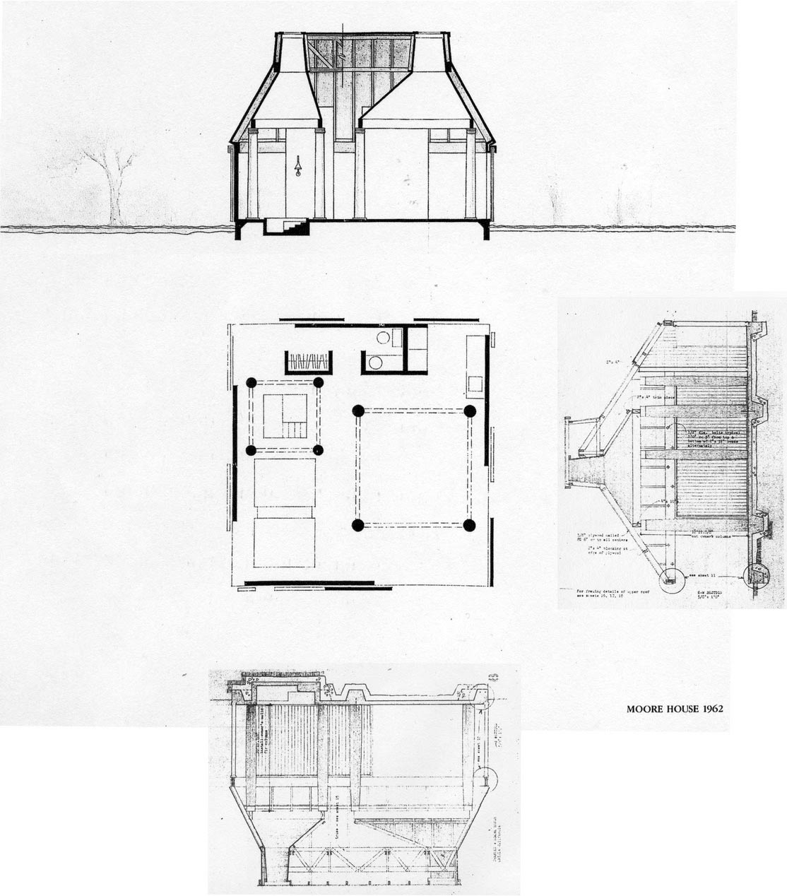 Archetypes And Free Plan Orinda House By Charles W Moore SOCKS