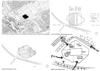 Oma’s 1989 Sport Center Project for Noorddijk, Groningen, Netherlands ...