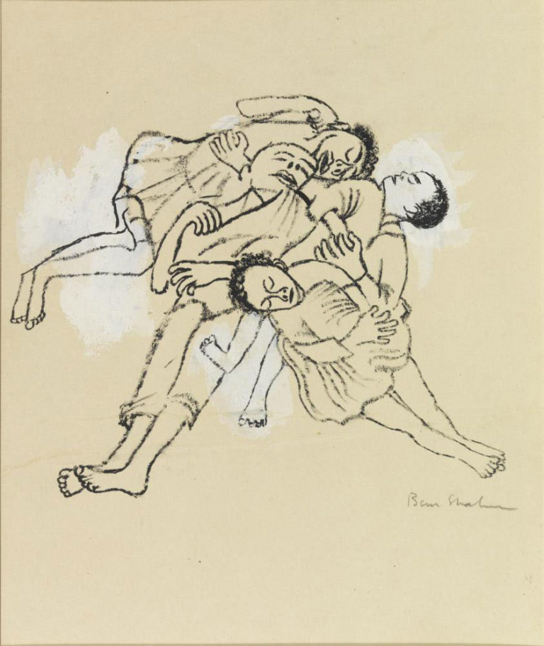 Ben Shahn, Untitled Drawing Series, (1948) SOCKS