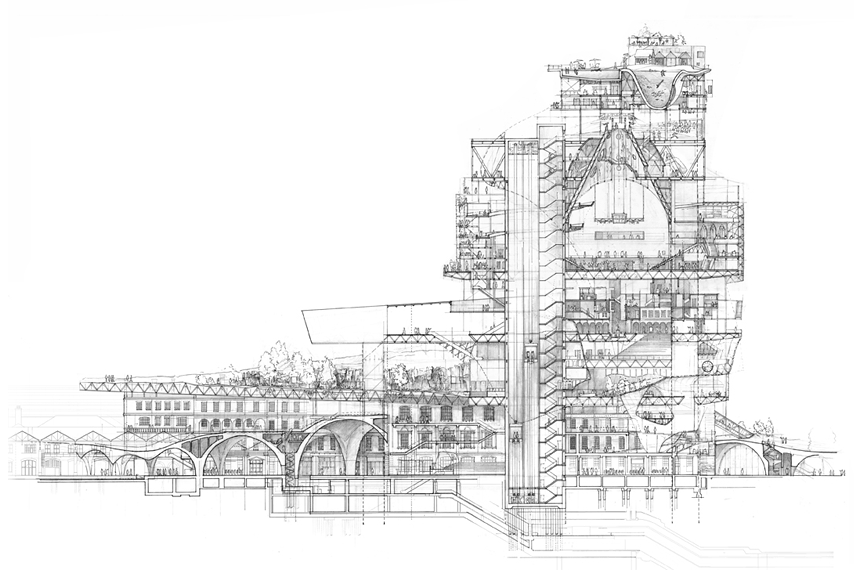 Stuart Franks’ City in a Building (and other drawings) – SOCKS